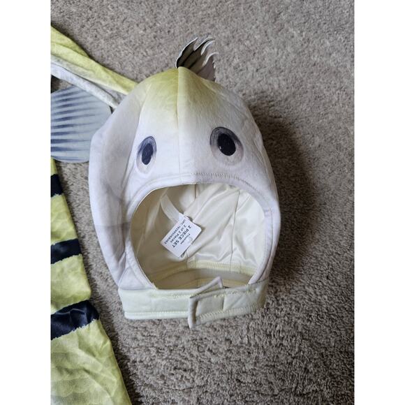 Flounder The Little Mermaid Toddler Halloween Costume 2 Piece Size 2T Dress Up - Picture 5 of 9